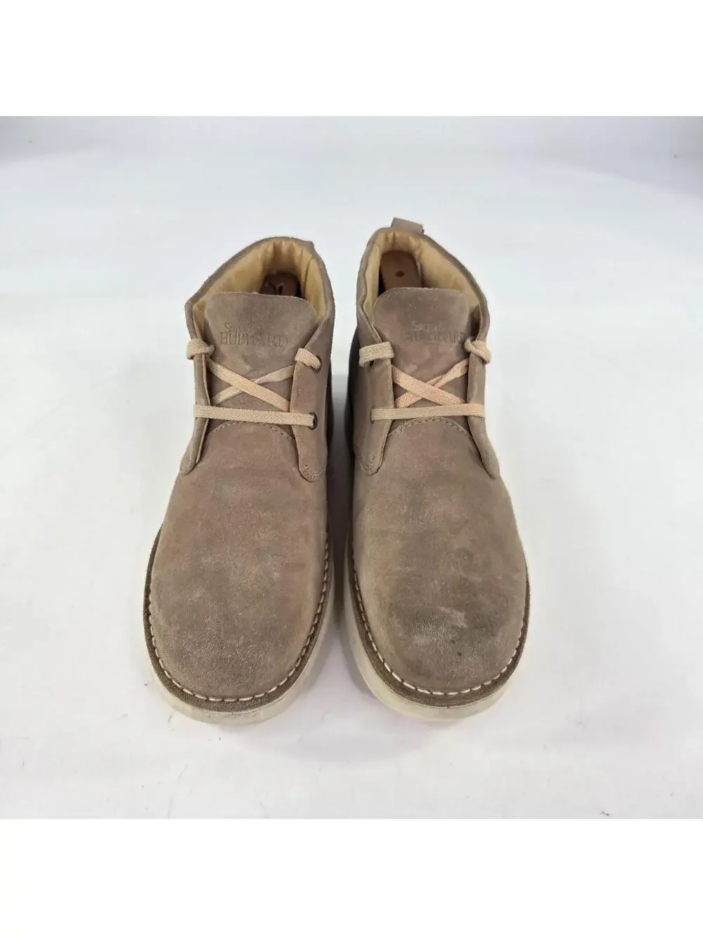 Samuel Hubbard Boots US 10 Mens Tan Suede Chukka Vibram Ankle Portugal Desert